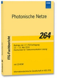 Abbildung von: ITG-Fb. 264: Photonische Netze - VDE Verlag
