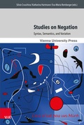 Cover: Studies on Negation - V&R unipress