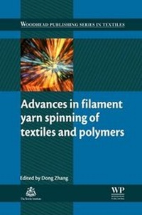 Enlarge image Cover: Advances in Filament Yarn Spinning of Textiles and Polymers - Woodhead Publishing Ltd