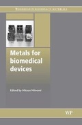 Cover: Metals for Biomedical Devices - Woodhead Publishing Ltd