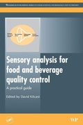 Cover: Sensory Analysis for Food and Beverage Quality Control - Woodhead Publishing Ltd