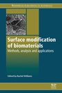 Cover: Surface Modification of Biomaterials - Woodhead Publishing Ltd