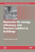 Cover: Materials for Energy Efficiency and Thermal Comfort in Buildings - Woodhead Publishing Ltd