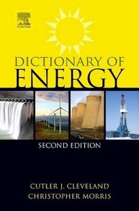 Enlarge image Cover: Dictionary of Energy - Elsevier