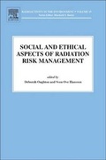 Cover: Social and Ethical Aspects of Radiation Risk Management: Volume 19 - Elsevier