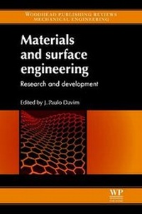 Enlarge image Cover: Materials and Surface Engineering - Woodhead Publishing Ltd