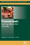 Cover: Processed Meats - Woodhead Publishing Ltd