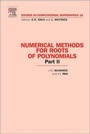 Cover: Numerical Methods for Roots of Polynomials - Part II: Volume 16 - Elsevier