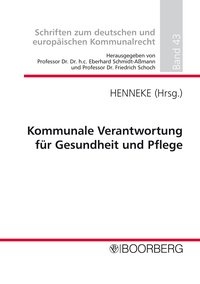 Abbildung von: Kommunale Verantwortung für Gesundheit und Pflege - Boorberg