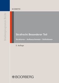 Cover: Strafrecht Besonderer Teil - Boorberg