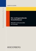 Cover: Die rechtsgestaltende Anwaltsklausur - Boorberg