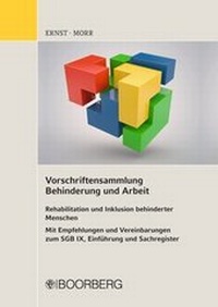 Abbildung von: Vorschriftensammlung Behinderung und Arbeit - Boorberg