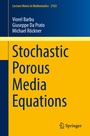 Cover: Stochastic Porous Media Equations - Springer