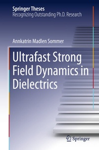 Abbildung von: Ultrafast Strong Field Dynamics in Dielectrics - Springer