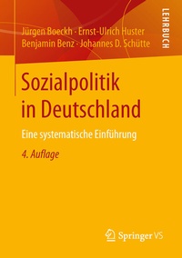 Bild vergrößern Bild: Sozialpolitik in Deutschland - Springer VS