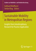 Cover: Sustainable Mobility in Metropolitan Regions - Springer VS