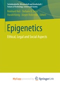 Cover: Epigenetics - Springer VS