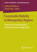 Cover: Sustainable Mobility in Metropolitan Regions - Springer VS
