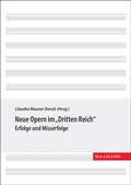 Cover: Neue Opern im "Dritten Reich" - Waxmann