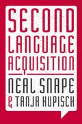 Cover: Second Language Acquisition - Red Globe Press