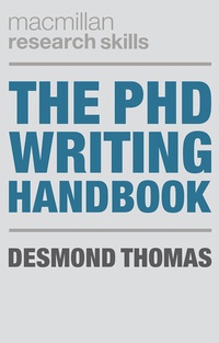 Enlarge image Cover: The PhD Writing Handbook - Bloomsbury Academic