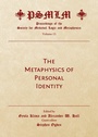 Cover: The Metaphysics of Personal Identity - Cambridge Scholars Publishing