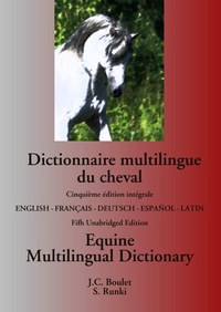 Abbildung von: Dictionnaire multilingue du cheval / Equine Multilingual Dictionary - BoD - Books on Demand