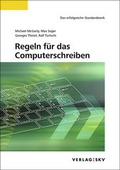 Cover: Regeln f&uuml;r das Computerschreiben - SKV