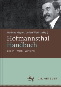 Enlarge image Cover: Hofmannsthal-Handbuch - J.B. Metzler