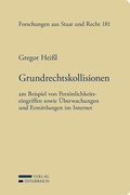 Cover: Grundrechtskollisionen - Verlag &Ouml;sterreich