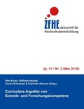 Cover: Curriculare Aspekte von Schreib- und Forschungskompetenz - Books on Demand