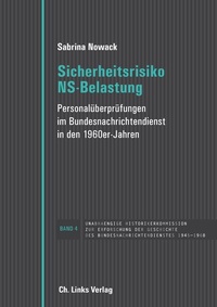 Abbildung von: Sicherheitsrisiko NS-Belastung - Christoph Links Verlag