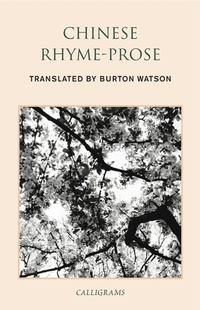 Enlarge image Cover: Chinese Rhyme-Prose - New York Review Books