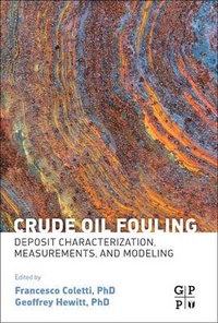 Enlarge image Cover: Crude Oil Fouling: Deposit Characterization, Measurements, and Modeling - Gulf Professional Publishing