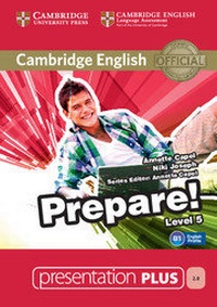 Enlarge image Cover: Cambridge English Prepare! Level 5 Presentation Plus DVD-ROM - Cambridge University Press
