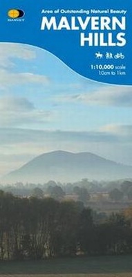 Abbildung von: Malvern Hills - Harvey Map Services Ltd