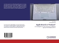 Abbildung von: Apple Brand or Product? - LAP Lambert Academic Publishing