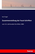 Cover: Zusammenstellung der Faust-Schriften - Hansebooks