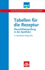 Bild: Tabellen für die Rezeptur - Avoxa - Mediengruppe Deutscher Apotheker