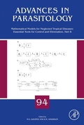 Cover: Mathematical Models for Neglected Tropical Diseases: Essential Tools for Control and Elimination, Part B: Volume 94 - Academic Press