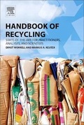 Cover: Handbook of Recycling - Elsevier