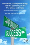 Cover: Innovation, Entrepreneurship, and the Economy in the US, China, and India - Academic Press
