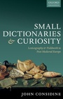 Cover: Small Dictionaries and Curiosity - Oxford University Press