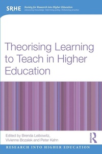 Enlarge image Cover: Theorising Learning to Teach in Higher Education - Routledge