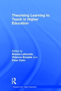 Enlarge image Cover: Theorising Learning to Teach in Higher Education - Routledge