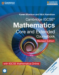 Enlarge image Cover: Cambridge IGCSE (R) Mathematics Core and Extended Coursebook with CD-ROM and IGCSE Mathematics Online Revised Edition - Cambridge University Press