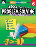 Cover: 180 Days (TM): Problem Solving for Sixth Grade - Shell Educational Publishing