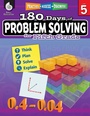 Cover: 180 Days (TM): Problem Solving for Fifth Grade - Shell Educational Publishing