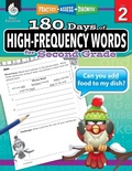 Cover: 180 Days (TM): High-Frequency Words for Second Grade - Shell Educational Publishing