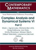 Cover: Complex Analysis and Dynamical Systems VI - American Mathematical Society